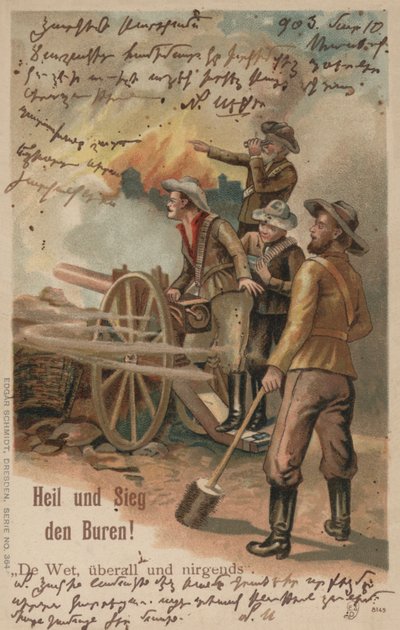Salvation and Victory to the Boers by European School