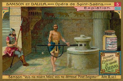 Samson in Chains by European School