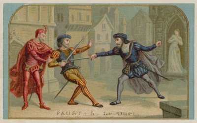Scene from Faust by European School