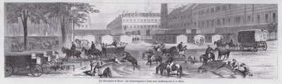 Scene in the Jardin des Tuileries under the Paris Commune by European School