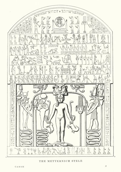 The Metternich Stele by European School