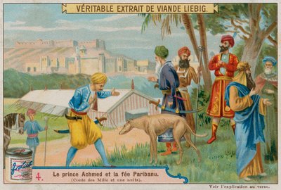 The Three Princes in Contest by European School