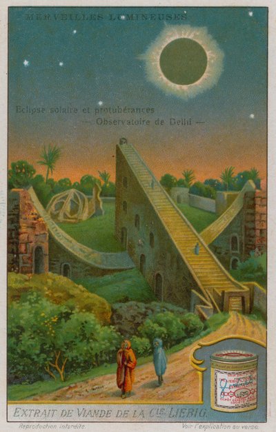 The Observatory in Delhi and a Solar Eclipse by European School