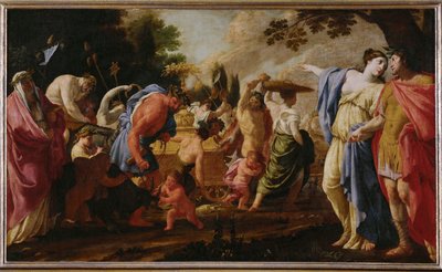 Poliphilo Watches the Triumph of Bacchus by Eustache Le Sueur