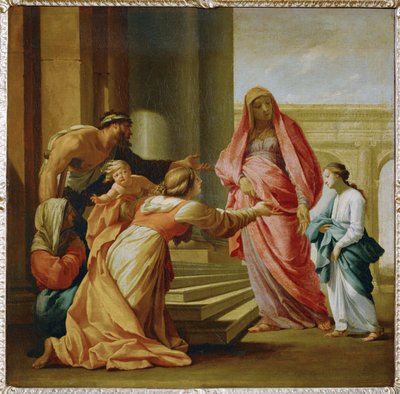 The Virgin Mary Brought to the Temple by Eustache Le Sueur