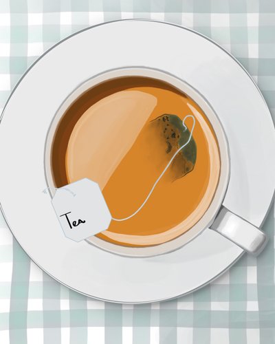 Cup of Tea, Brooklyn by Evan Sklar