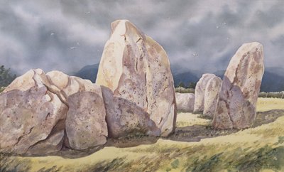 Stones of Castlerigg, Cumbria by Evangeline Dickson
