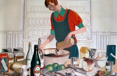 Making the Empire Christmas Pudding by FC Harrison