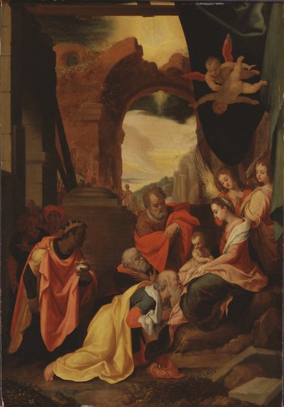 The Adoration of the Magi by Federico Zuccaro