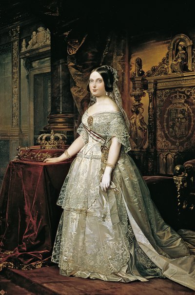 Isabel II of Spain by Federico de Madrazo y Kuntz