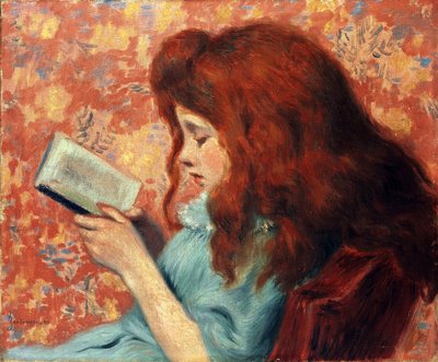 Little Red Haired Girl by Federigo Zandomeneghi