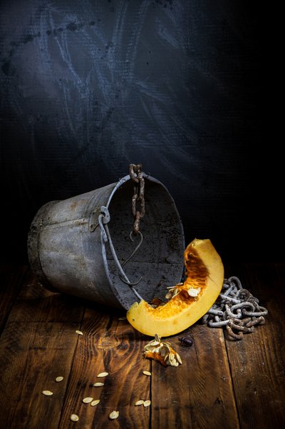 Rustic Autumn Still Life by Felice Angelino
