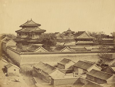 First View Seen in Peking Taken from Antin Gate, October 1860 by Felice Beato
