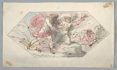 Apollo and Daphne, 1796–98 by Felice Giani