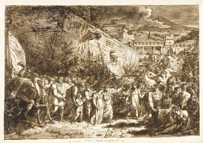 The Triumph of Paulus Emilius by Felice Giani