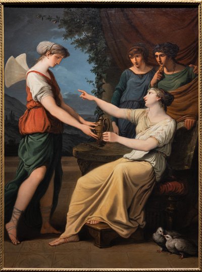 Venus orders Psyche to fetch the Waters of the Styx by Felice Gianni