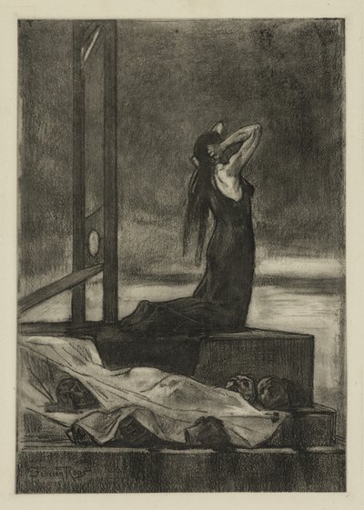 Capital Punishment: The Pain of Death by Félicien Rops