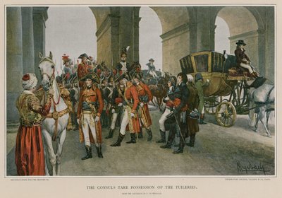 The Consuls Take Possession of the Tuileries by Felicien baron de Myrbach Rheinfeld