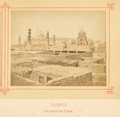 Citadel of Cairo by Félix Bonfils