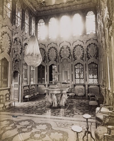 Interior of a House in Damascus by Félix Bonfils