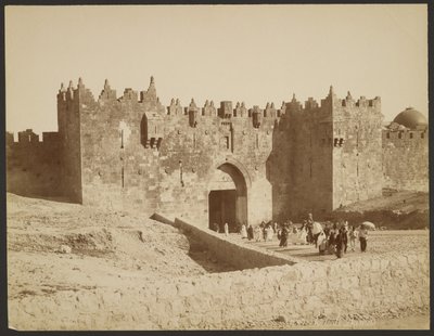 Damascus Gate by Félix Bonfils