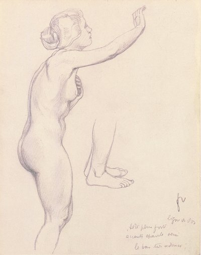 Study for Perseus and Andromeda by Felix Edouard Vallotton