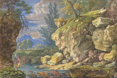 Landscape with Tobias and the Angel by Felix Meyer.
