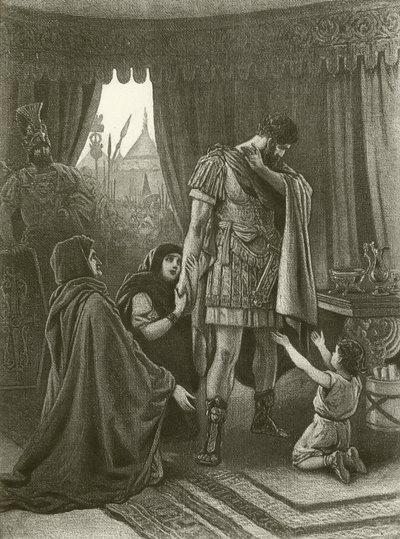 Coriolanus. Act V, Scene III by Felix Octavius Carr Darley