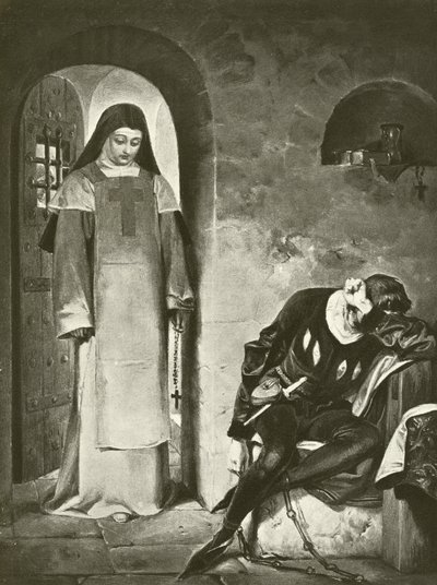 Measure for Measure. Act III, Scene I by Felix Octavius Carr Darley