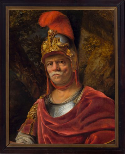 Man in a Golden Helmet (Mars) by Ferdinand Bol