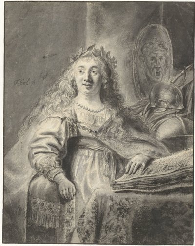 Minerva in her Study by Ferdinand Bol