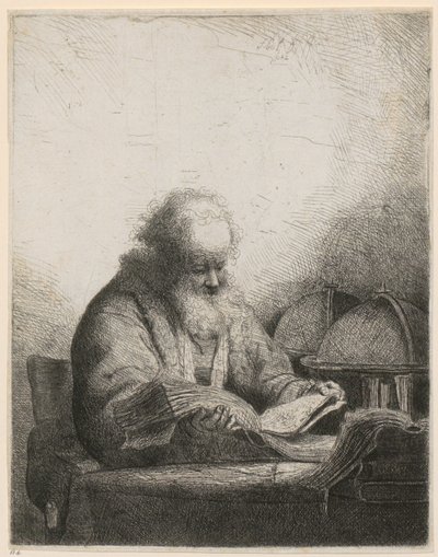 Philosopher by Ferdinand Bol