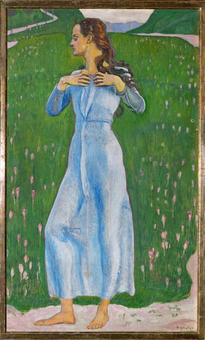 Fulfillment by Ferdinand Hodler