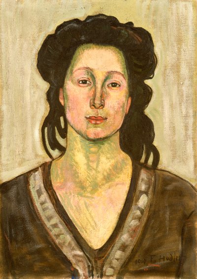 Portrait of Jeanne Cerani by Ferdinand Hodler