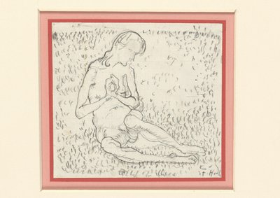 Study for The Awakening (The Day) by Ferdinand Hodler