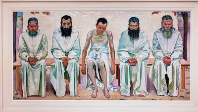 Tired of living, circa 1893 by Ferdinand Hodler