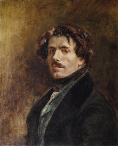 Self-Portrait by Ferdinand Victor Eugene Delacroix