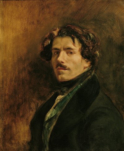 Self Portrait by Ferdinand Victor Eugene Delacroix