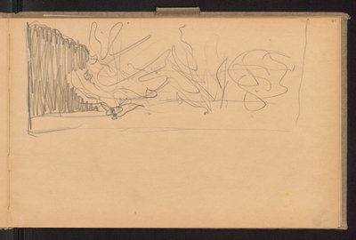 Fruit Trees in the Garden, Sketch by Ferdynand Ruszczyc