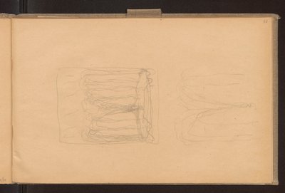 Two Unfinished Cover Sketches by Ferdynand Ruszczyc