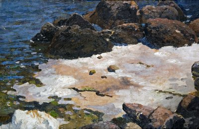 Crimea - Seashore by Ferdynand Ruszczyc