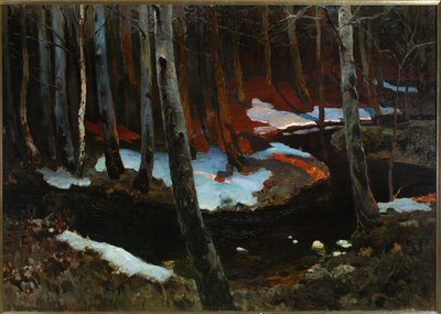 Forest Stream by Ferdynand Ruszczyc