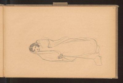 Sketch of the Virgin Mary by Ferdynand Ruszczyc
