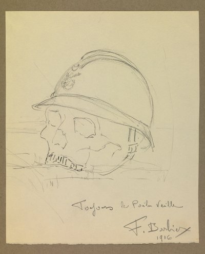 The Soldier Always Watches by Fernand Barbier