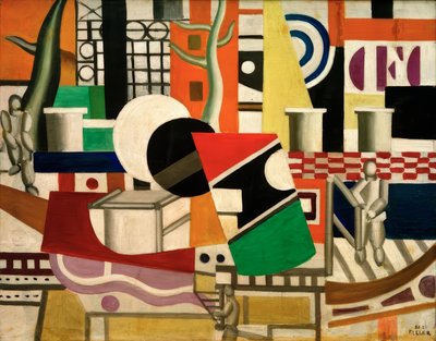 Bridge of a Tugboat by Fernand Leger