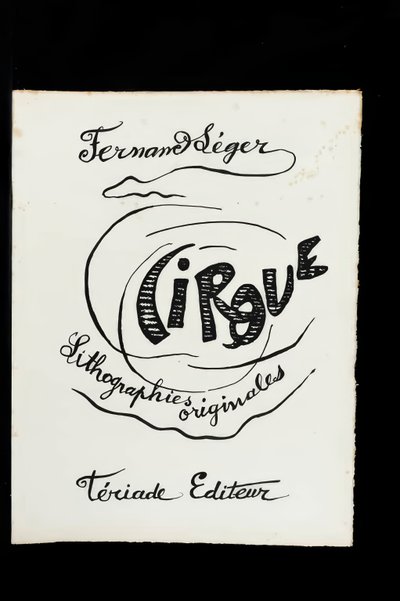 Circus, Cover Page by Fernand Leger