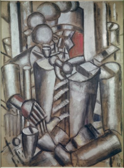 The Smoking Soldier by Fernand Leger