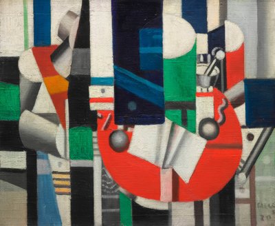 The Red Table by Fernand Leger