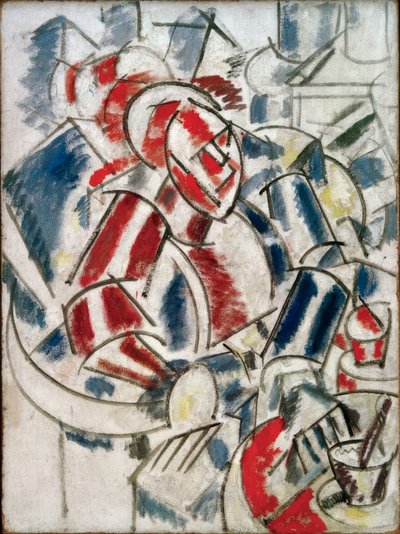 Woman in Armchair by Fernand Leger