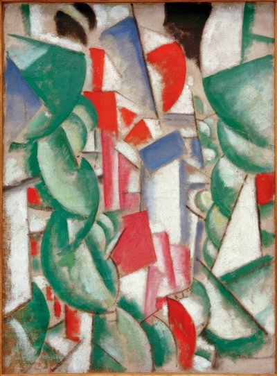 Houses under Trees by Fernand Leger